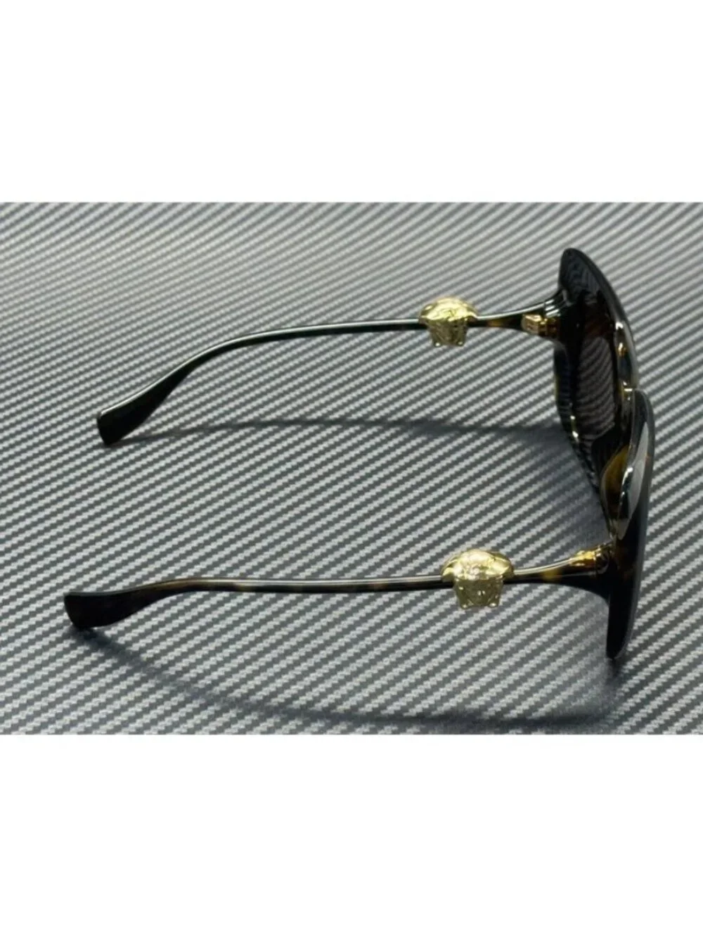New Versace Women Havana Sunglasses 57-14-140